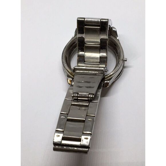 Fossil Watch Parts Stainless Steel Case Links Silver Band Clasp 18mm A839 - Picture 7 of 11